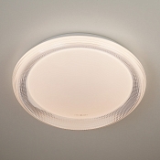 Светодиодный настенно-потолочный светильник с пультом 40012/1 LED белый