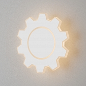 Настенный светодиодный светильник Gear M LED MRL LED 1095 белый