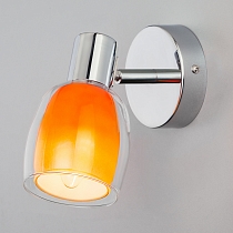 Настенный светильник с поворотным стеклянным плафоном 20119/1 оранжевый