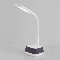 Светодиодная настольная лампа с динамиком 80417/1 белый